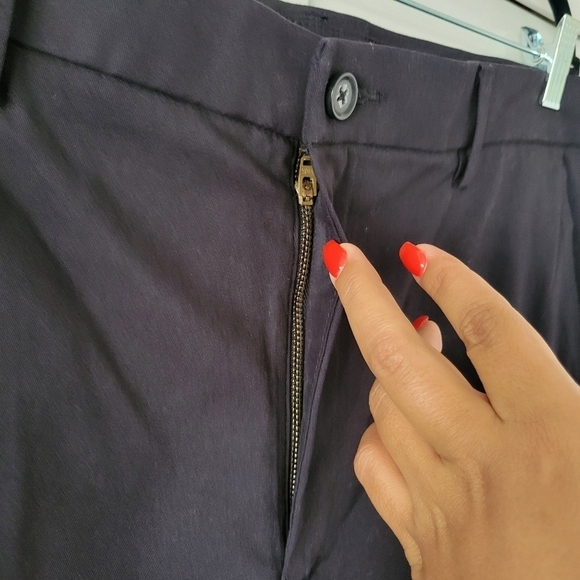 Croft & Barrow Classic-Fit Easy-Care Stretch Flat-Front Khaki Pants Men's 38x34 - Picture 4 of 10